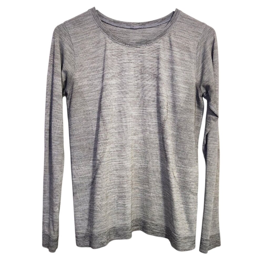 LULULEMON Swiftly Tech long sleeve in heather grey